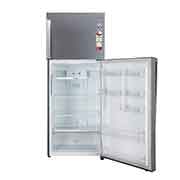 LG 446L, 1 Star, Smart Inverter Compressor, Convertible, Door Cooling™, Shiny Steel Finish, Frost-Free Double Door Refrigerator, GL-T502APZR