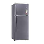 LG 446L, 1 Star, Smart Inverter Compressor, Convertible, Door Cooling™, Shiny Steel Finish, Frost-Free Double Door Refrigerator, GL-T502APZR