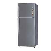 LG 446L, 1 Star, Smart Inverter Compressor, Convertible, Door Cooling™, Shiny Steel Finish, Frost-Free Double Door Refrigerator, GL-T502APZR