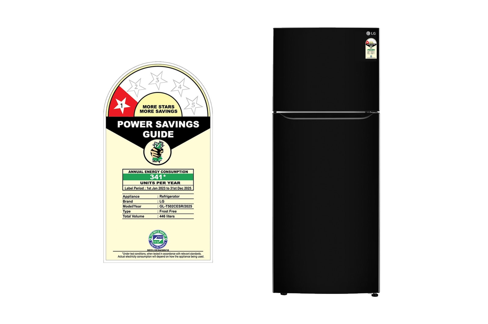 front view door open with food