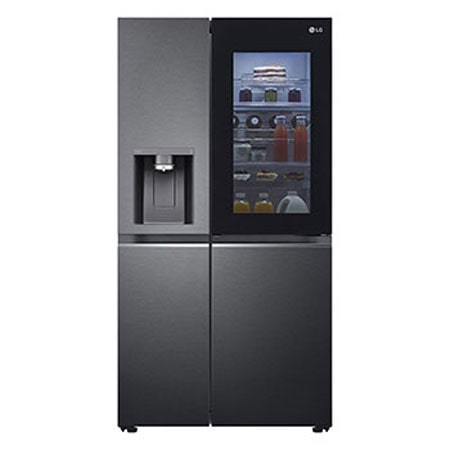 Lg fridge hot sale freezer knock twice