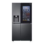 LG Knock Twice, See Inside, 635L InstaView Door-in-Door™, Side-by-Side Refrigerator with Smart Inverter Compressor, DoorCooling+™, Matte Black Finish, GL-X257AMCX