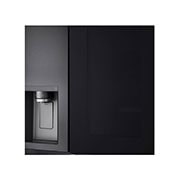 LG Knock Twice, See Inside, 635L InstaView Door-in-Door™, Side-by-Side Refrigerator with Smart Inverter Compressor, DoorCooling+™, Matte Black Finish, GL-X257AMCX