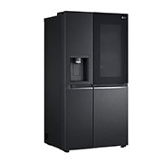 LG Knock Twice, See Inside, 635L InstaView Door-in-Door™, Side-by-Side Refrigerator with Smart Inverter Compressor, DoorCooling+™, Matte Black Finish, GL-X257AMCX