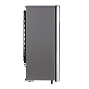 LG 171L, Single Door Vertical Freezer, Smart Inverter, Shiny Steel Finish, GN-304SLBT