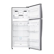 LG 475L, 1 Star, Smart Inverter Compressor, Wi-Fi, Hygiene Fresh+™, Shiny Steel Finish, Frost-Free Double Door Refrigerator, GN-H602HLHM