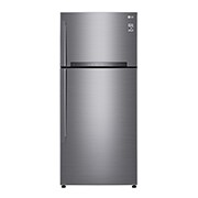 LG GN-H602HLHQ double door refrigerator front view