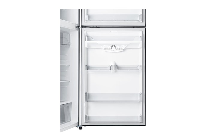 LG 506L Double Door Refrigerator, Smart Inverter Compressor, Wi-Fi, Hygiene Fresh+™, Shiny Steel Finish, 1 Star, GN-H702HLHM