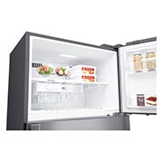 LG 506L, 1 Star, Smart Inverter Compressor, Wi-Fi, Hygiene Fresh+™, Shiny Steel Finish, Frost-Free Double Door Refrigerator, GN-H702HLHM