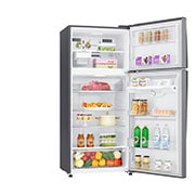 LG 506L, 1 Star, Smart Inverter Compressor, Wi-Fi, Hygiene Fresh+™, Shiny Steel Finish, Frost-Free Double Door Refrigerator, GN-H702HLHM