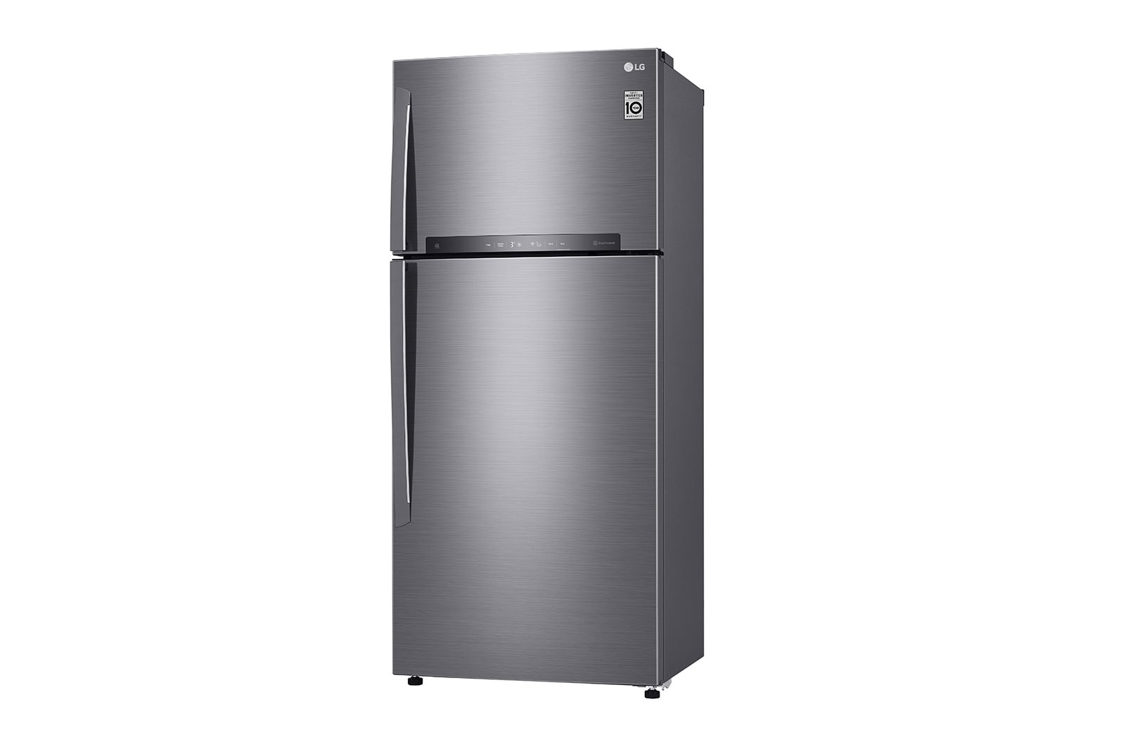 LG 506L, 1 Star, Smart Inverter Compressor, Wi-Fi, Hygiene Fresh+™, Shiny Steel Finish, Frost-Free Double Door Refrigerator, GN-H702HLHM