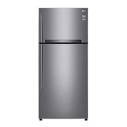 LG 506L, 1 Star, Smart Inverter Compressor, Wi-Fi, Hygiene Fresh+™, Shiny Steel Finish, Frost-Free Double Door Refrigerator, GN-H702HLHQ