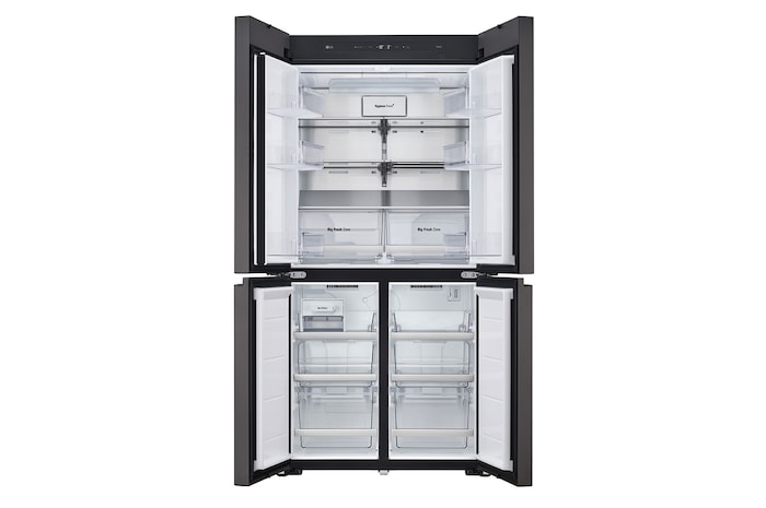 LG 614L French Door Refrigerator, Objet Collection, Door Cooling+™, Clay Brown-Beige Finish, 3 Star, GR-B24FQGJB