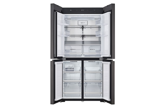 front view with door open