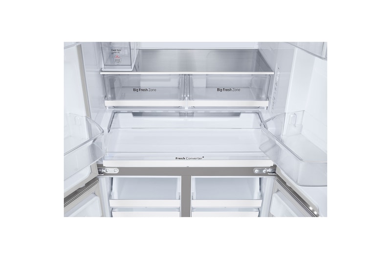 front view with door open