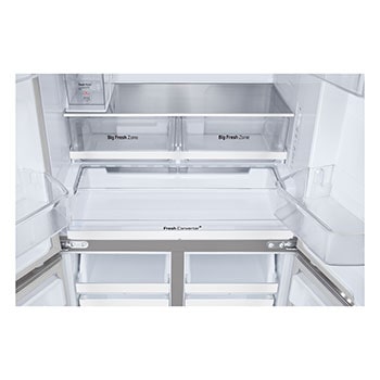 front view with door open