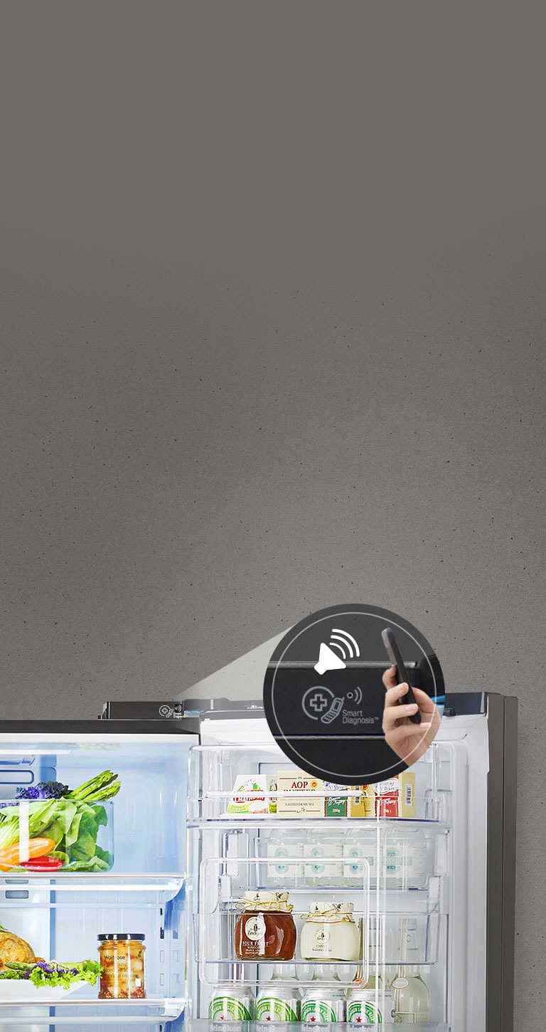 LG GN-H602HLHQ 516 Ltr Smart Diagnosis
