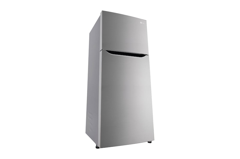 LG 240L Double Door Refrigerator , Convertible, Multi Air Flow, Shiny Steel Finish, 2 Star, GL-S292SPZY