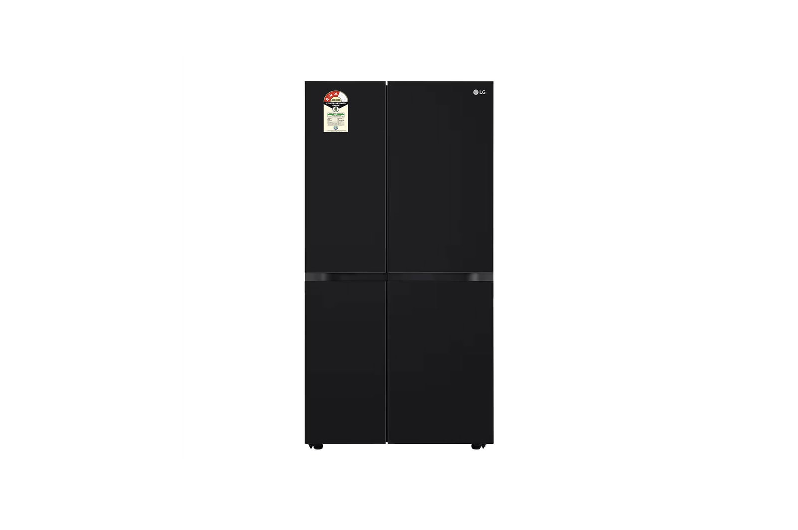 LG GL-B257DBM3 Side by Side Refrigerators front view