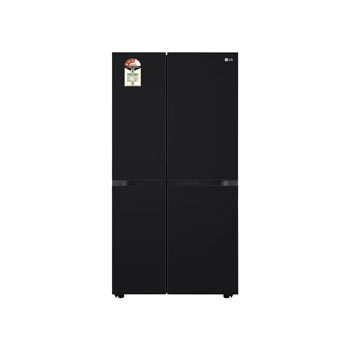 LG GL-B257DBM3 Side by Side Refrigerators front view