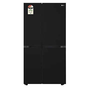 LG GL-B257DBM3 Side by Side Refrigerators front view