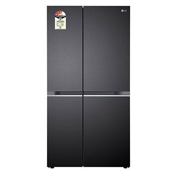 LG GL-B257HMC3 Side by Side Refrigerators front view