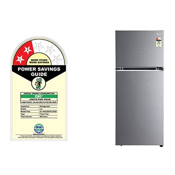 LG-GL-N422SDSY-Refrigerators-Front-View-Bottom-Door-Open