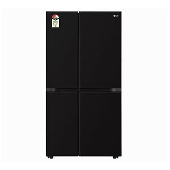 LG GL-B257JWB3 Side by Side Refrigerators front view