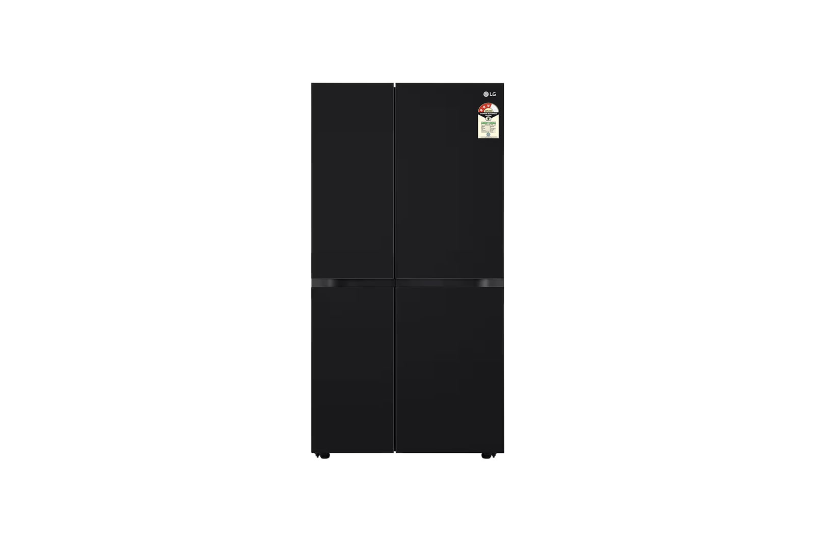 LG GL-B257DBM3 Side by Side Refrigerators front view