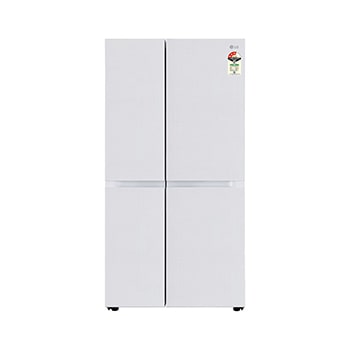 LG GL-B257DLW3 Side by Side Refrigerators front view