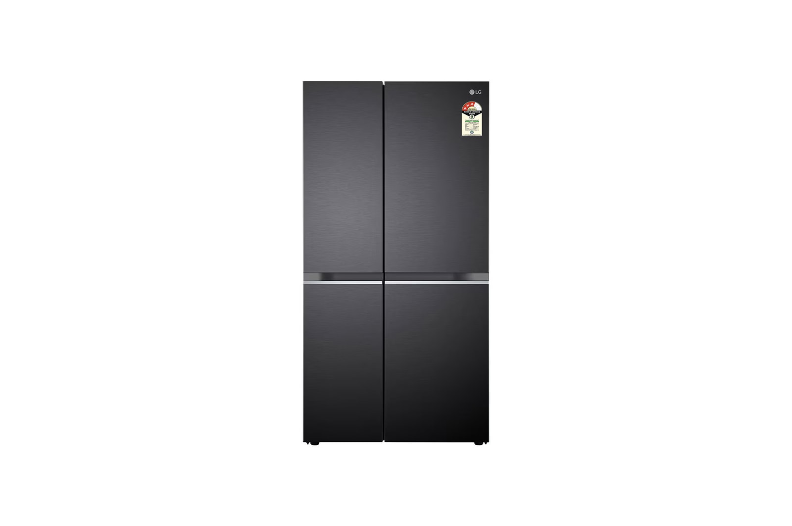 LG GL-B257HMC3 Side by Side Refrigerators front view