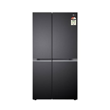 LG GL-B257HMC3 Side by Side Refrigerators front view