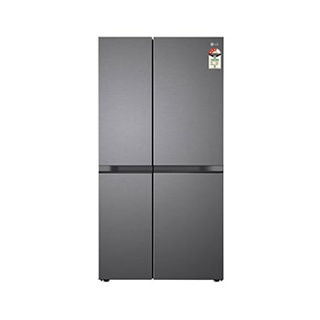 LG GL-B257JDS3 Side by Side Refrigerators front view