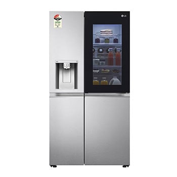 LG GL-X257ABS3 Side by Side Refrigerators front view