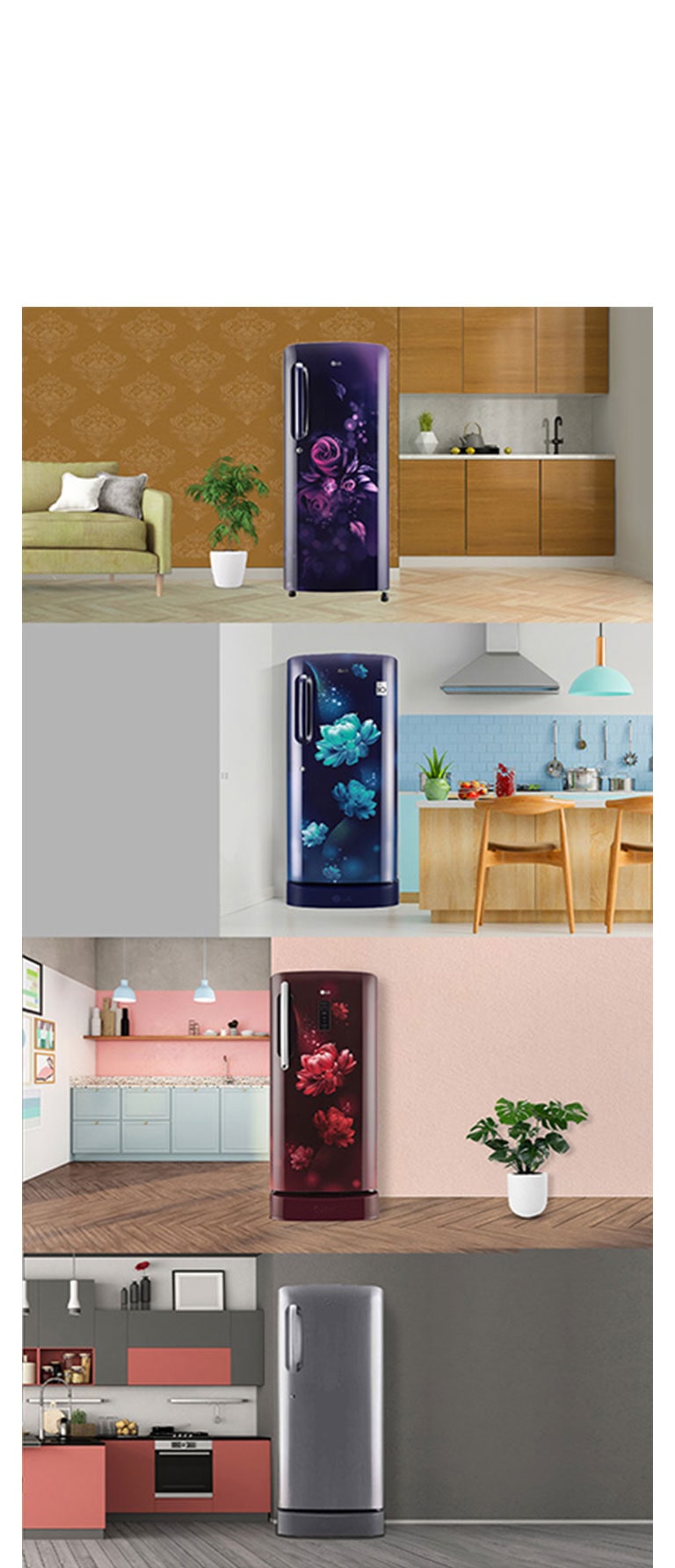 LG Single-Door Refrigerators