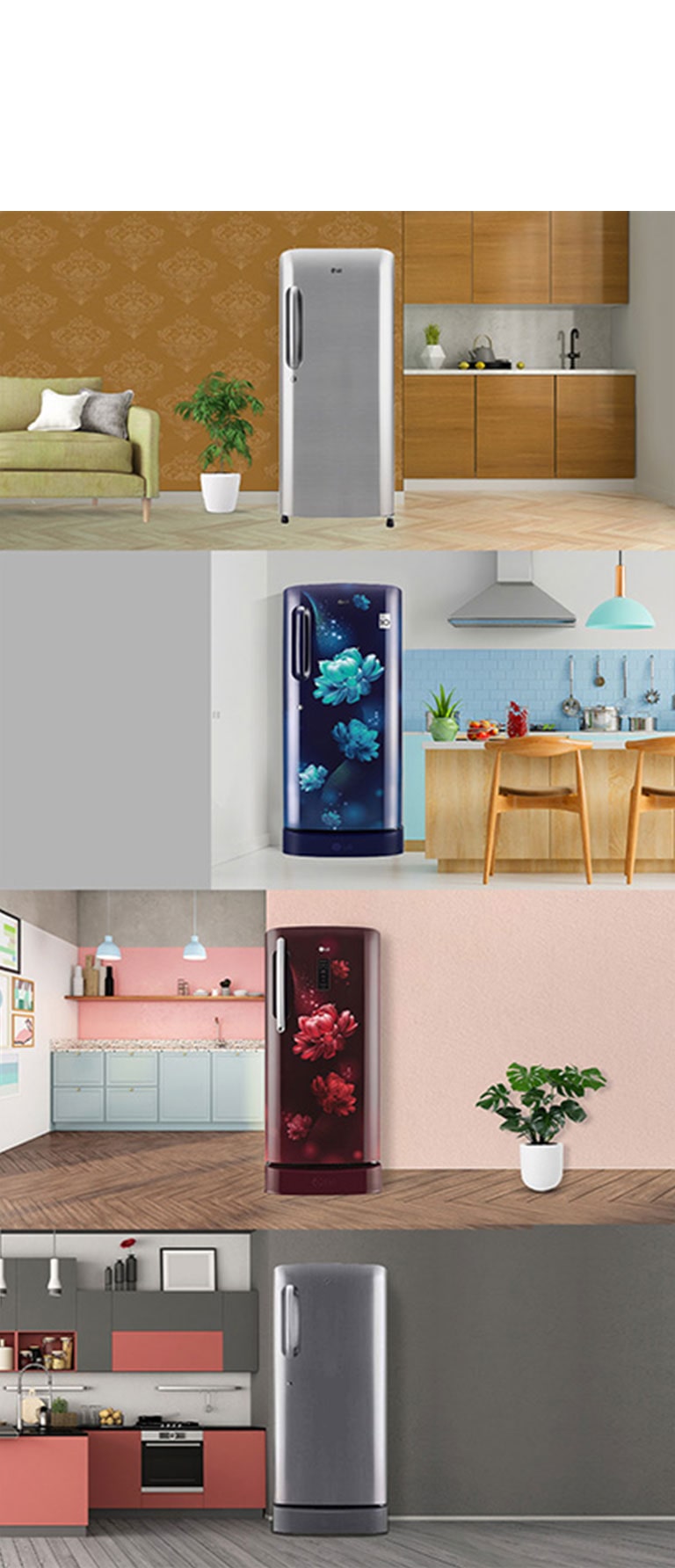 LG Single-Door Refrigerators