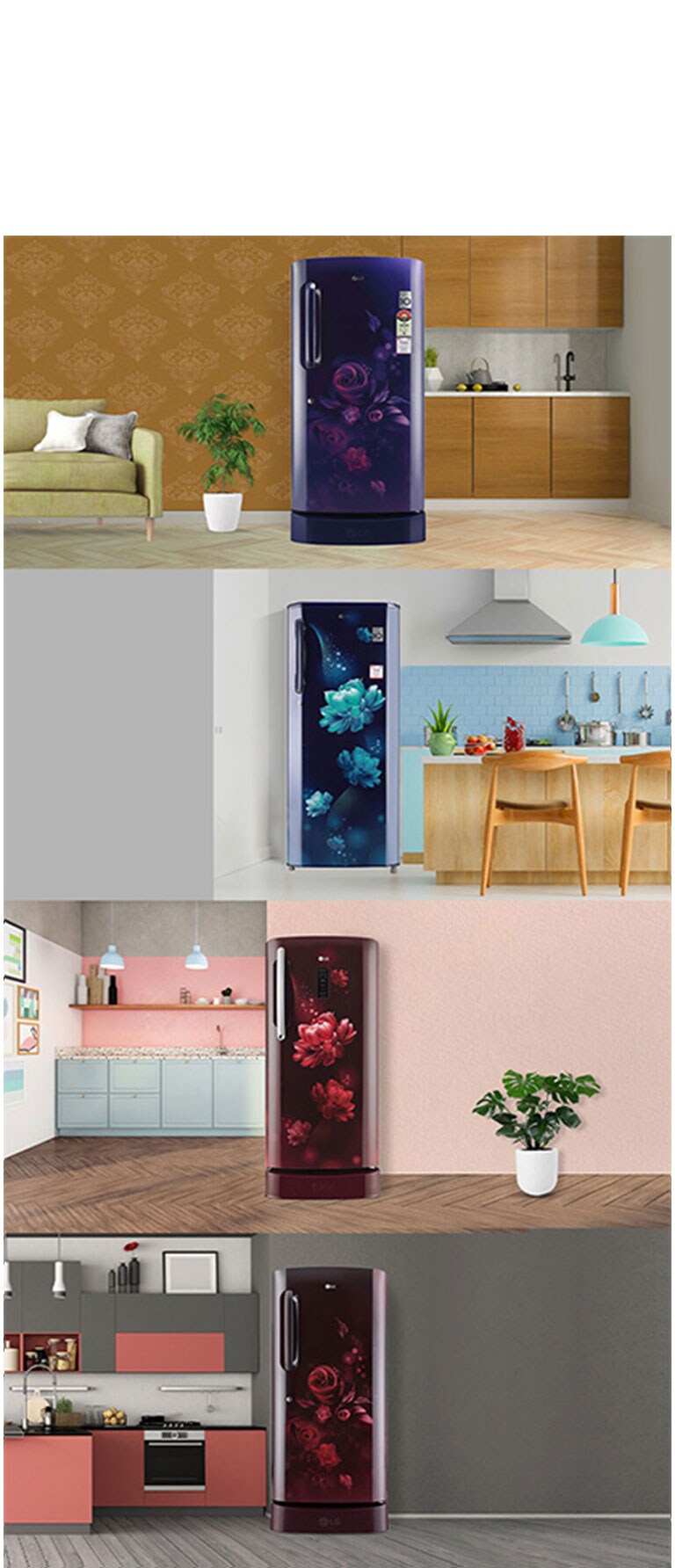 LG Single-Door Refrigerators