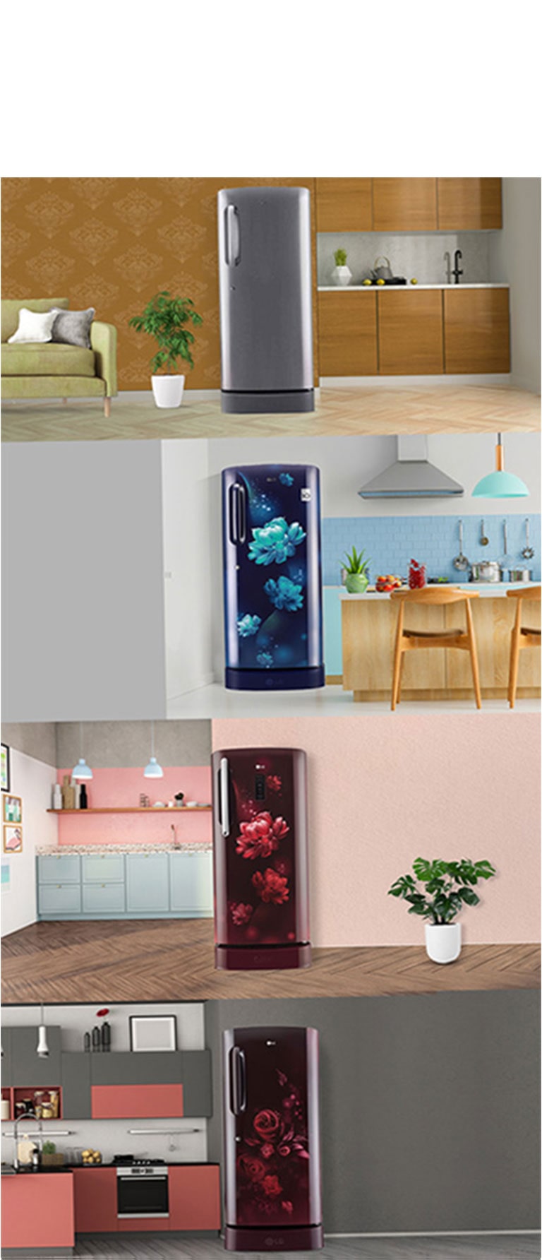 LG Single-Door Refrigerators