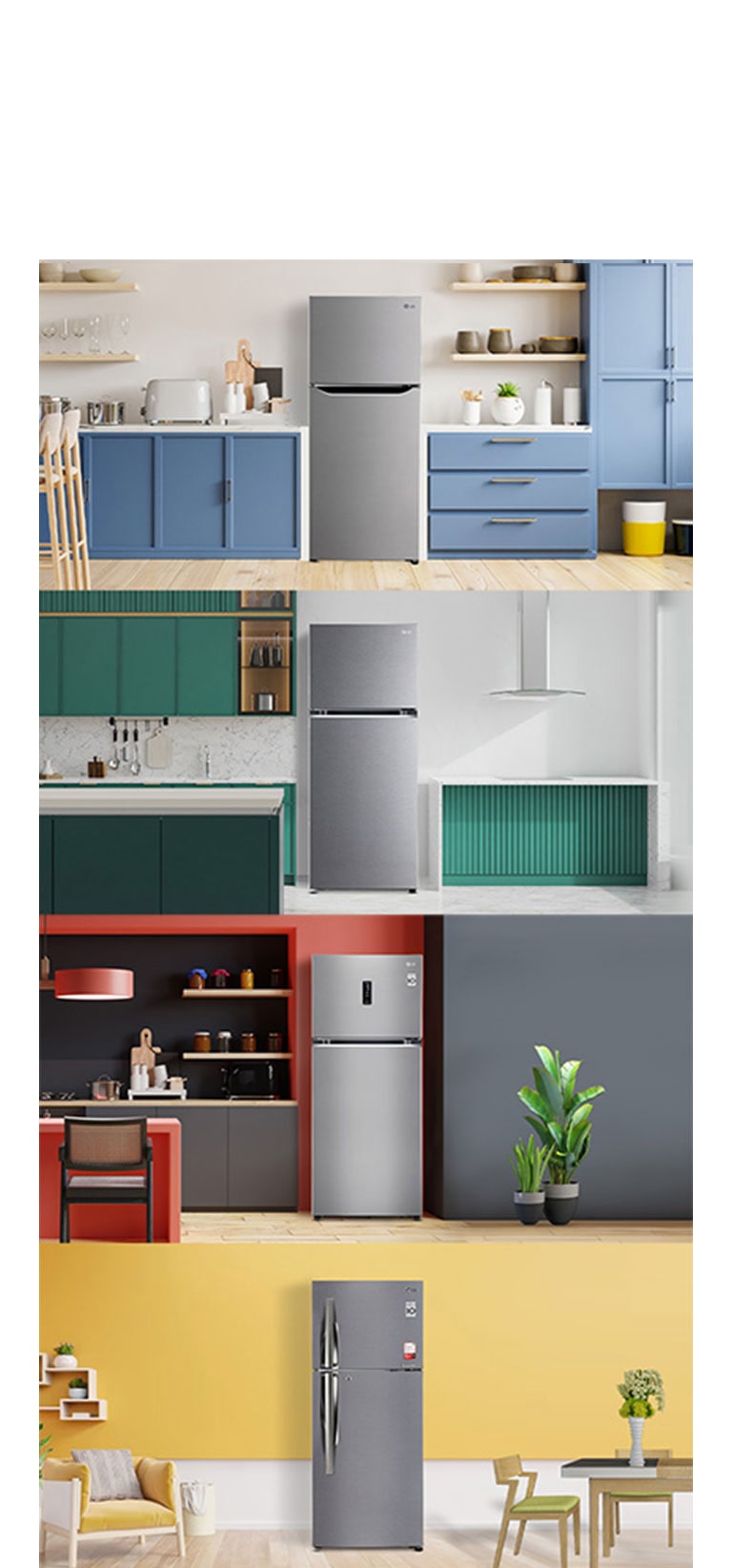 Chill In Style with LG Double-Door Refrigerators