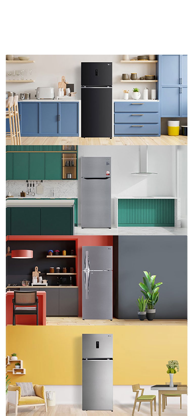 Chill In Style with LG Double-Door Refrigerators