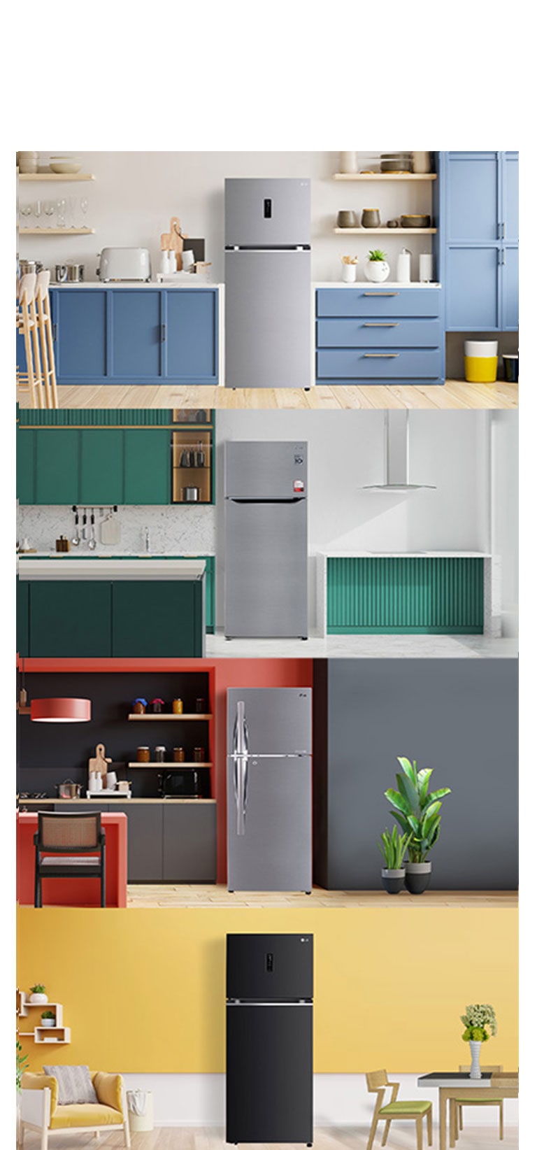 Chill In Style with LG Double-Door Refrigerators