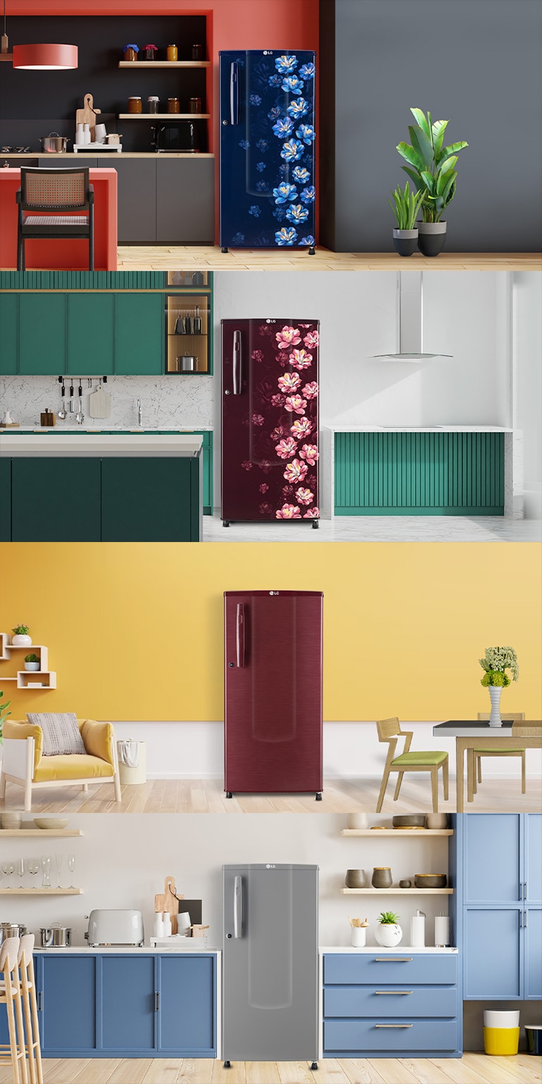  LG Single-Door Refrigerators