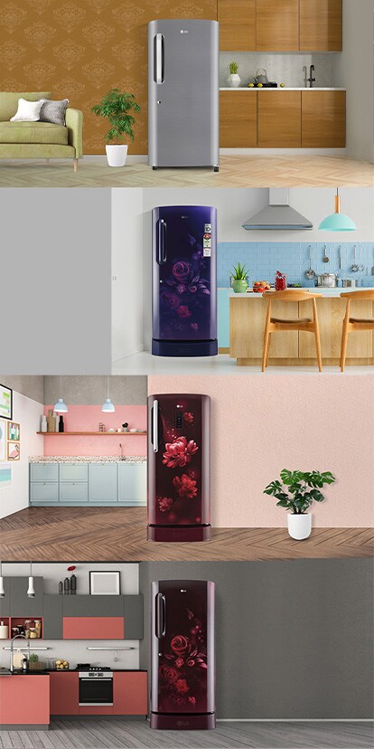  LG single-Door Refrigerators