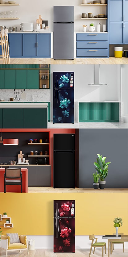 Chill In Style with LG Double-Door Refrigerators