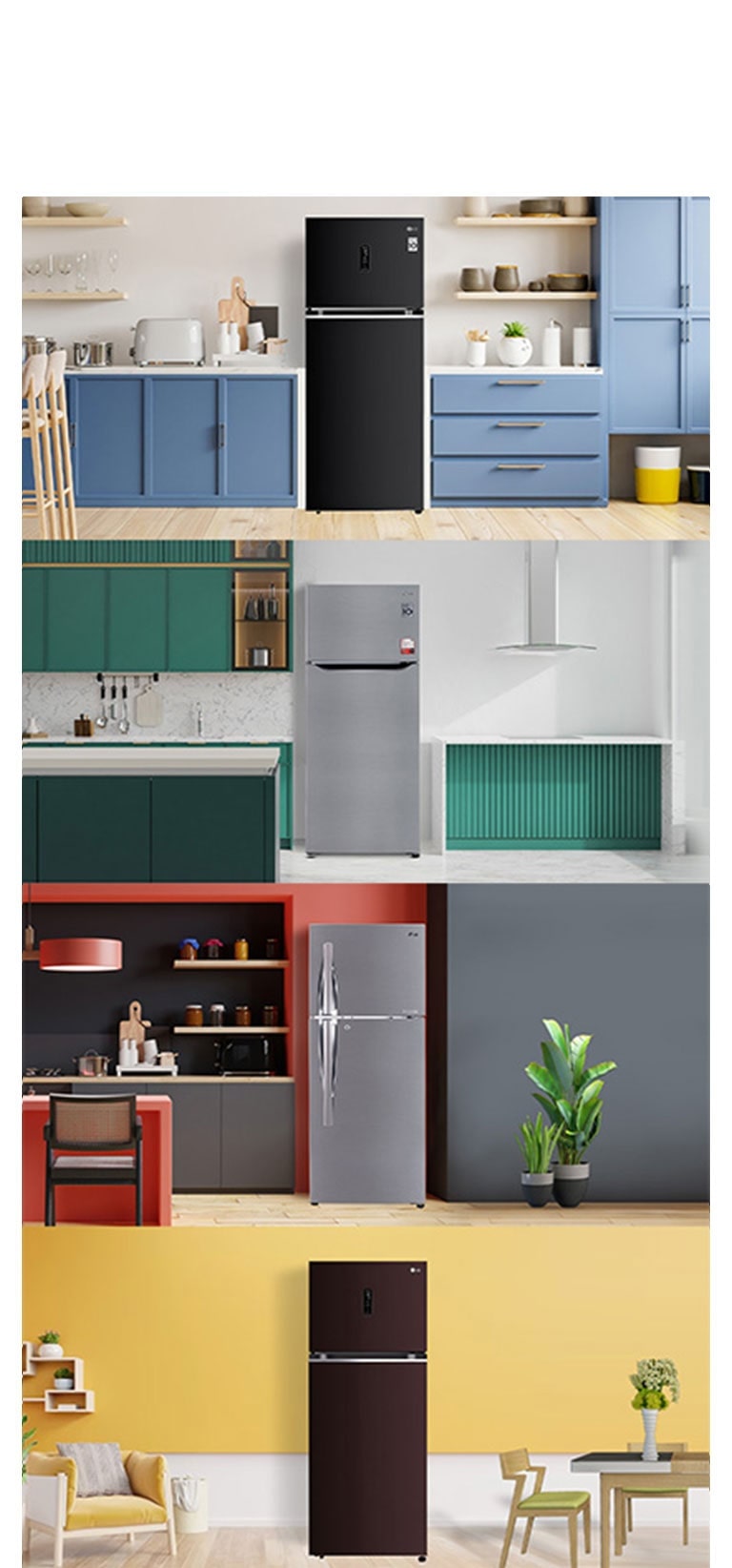 Chill In Style with LG Double-Door Refrigerators