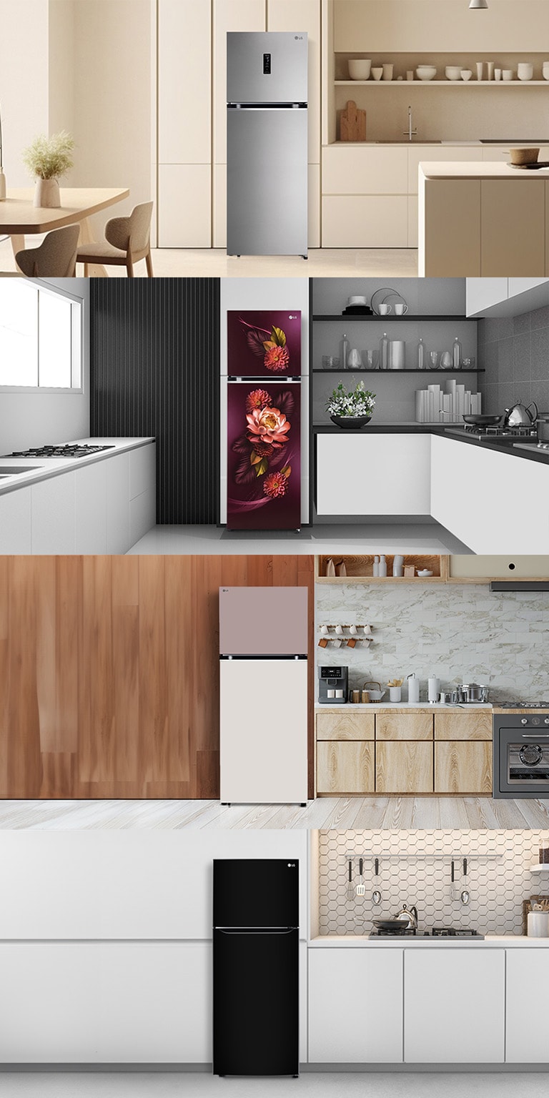 Chill In Style with LG Double-Door Refrigerators