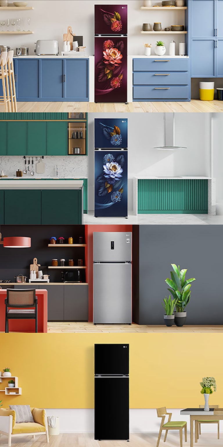 Chill In Style with LG Double-Door Refrigerators