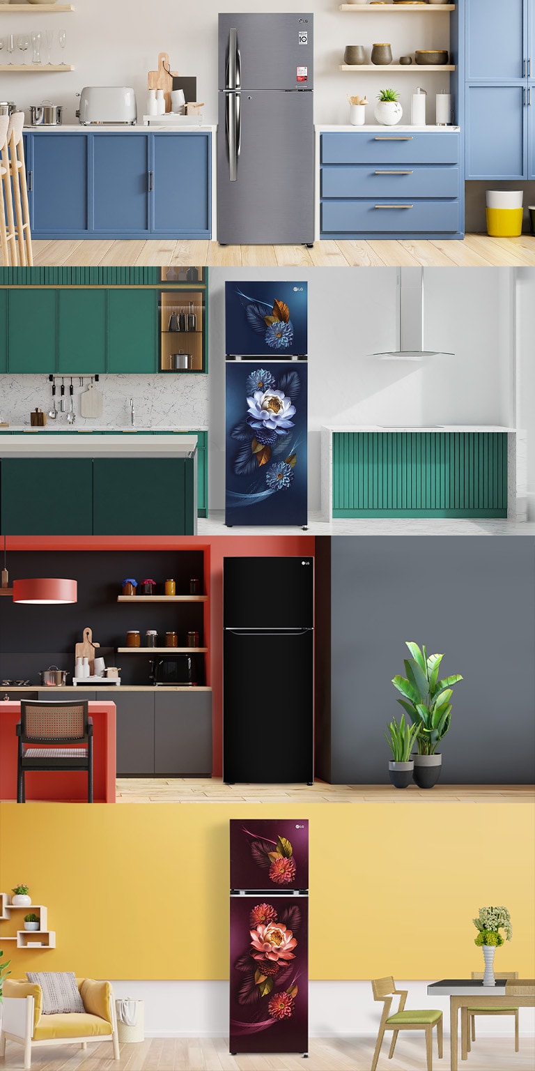 Chill In Style with LG Double-Door Refrigerators