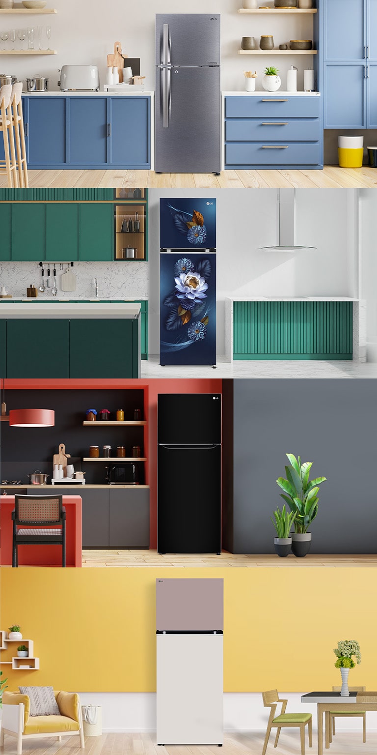 Chill In Style withLG Double-Door Refrigerators