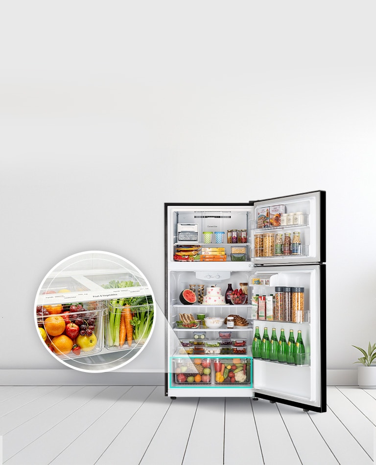 Separate Boxes for fruits Vegetables
